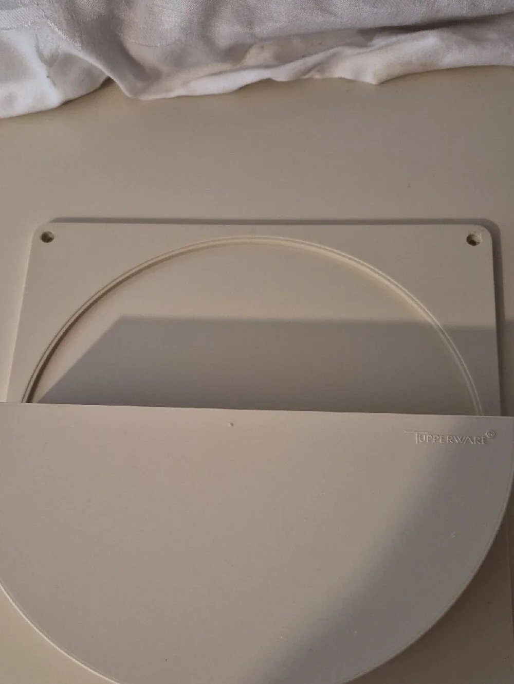 Vintage Tupperware Seal/Lid Cabinet Door Holder Organizer With Mounting Screws